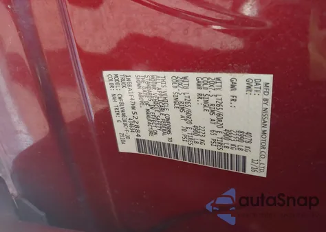 2017 Nissan Titan Xd Sl/Pro-4X/Plat Reserve из США, поврежденный, VIN 1N6BA1F47HN522884